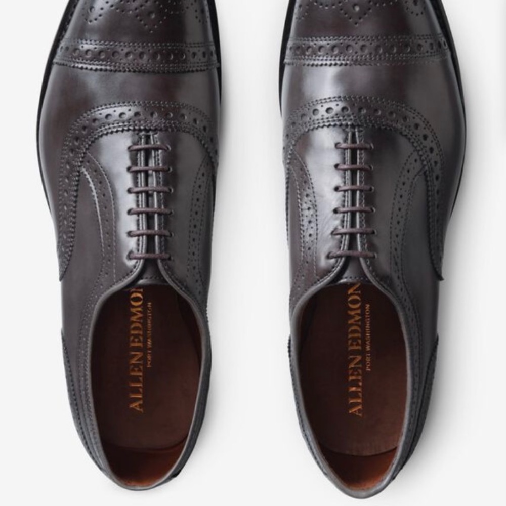 Allen Edmonds Strand Cap-Toe Oxford Dress Shoes - Picture 2 of 15